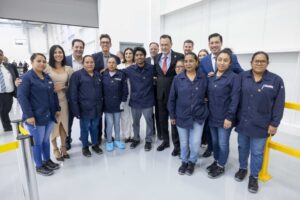 INAUGURA GOBERNADOR PLANTA PHOENIX CONTAC, CON LA LLEGADA DE 700 EMPLEOS