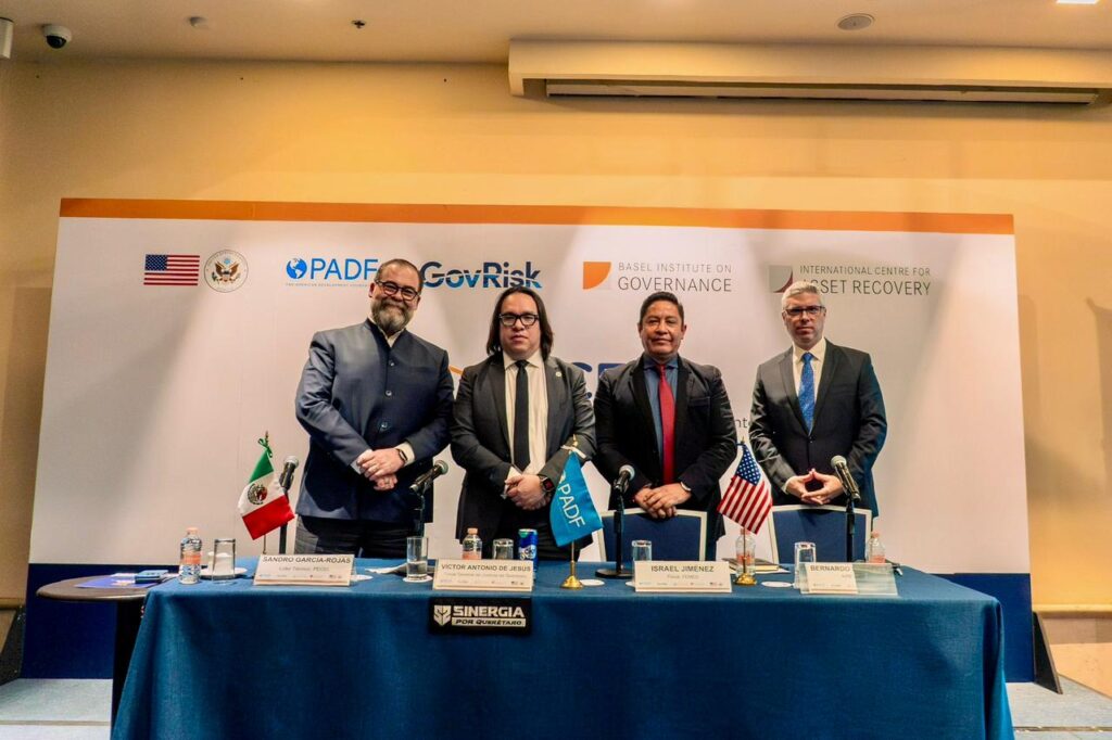 PARTICIPA FISCAL GENERAL DE QUERÉTARO EN PANEL SOBRE INTELIGENCIA Y COORDINACIÓN INTERINSTITUCIONAL
