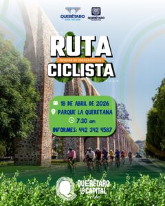 ESTAMOS MUY EMOCIONADOS DE COMPARTIRLES LA INAUGURACIÓN DE LA RUTA CICLISTA DEL PARQUE LA QUERETANA 🌳🚴‍♀️