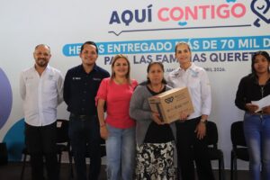 ARRANCA EN PINAL PROGRAMA DE DESPENSAS PARA FAMILIAS VULNERABLES POR PARTE DEL DIF ESTATAL.