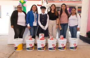 GINA SÁNCHEZ ENTREGA MATERIAL DIDÁCTICO, DEPORTIVO, EQUIPO Y MOBILIARIO EN ESCUELAS DE SANTA MATILDE