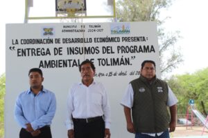2DA. ENTREGA DE INSUMOS DEL PROGRAMA AMBIENTAL DE TOLIMÁN