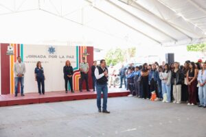 PEDRO ESCOBEDO FORTALECE LA CULTURA DE PAZ ENTRE JÓVENES CON LA JORNADA POR LA PAZ