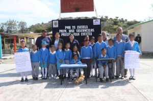 LA PRESIDENTA MUNICIPAL ANA KAREN JIMÉNEZ, DIO CONTINUIDAD AL PROGRAMA “POR TU ESCUELA” EN LA ESCUELA PRIMARIA “JOSÉ  VASCONCELOS” Y EL PREESCOLAR “JUAN ESCUTIA”, EN LA COMUNIDAD DE EL TORBELLINO.