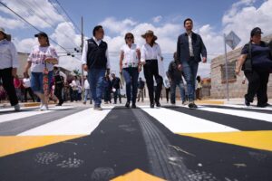 ENTREGA LUIS NAVA OBRA DE MEJORAMIENTO EN LA CALLE ALFONSO RAMÍREZ EN TEQUISQUIAPAN
