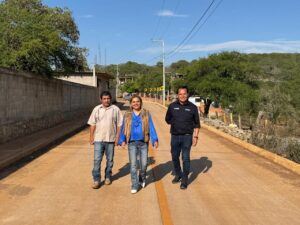 CON EL OBJETIVO DE DIGNIFICAR LA CONECTIVIDAD EN LA ZONA SERRANA Y MEJORAR LA CALIDAD DE VIDA DE LAS FAMILIAS, EL GOBERNADOR DEL ESTADO, MAURICIO KURI,