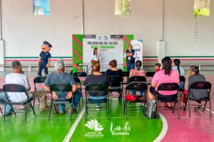 FORTALECE LANDA DE MATAMOROS LA PREVENCIÓN DEL DELITO CON PARTICIPACIÓN CIUDADANA