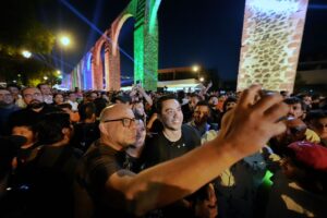 ASISTE FELIFER MACÍAS AL ANIVERSARIO 300 DE LOS ARCOS DE QUERÉTARO