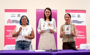 FORTALECE FELIFER MACÍAS ACCIONES PARA QUE LAS MUJERES VIVAN LIBRES DE VIOLENCIA Y MEJOREN SU ECONOMÍA