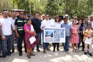 ENCABEZA LUIS NAVA INICIO DE REHABILITACIÓN DE CAMINO EN LA COMUNIDAD DE SALDIVEÑA