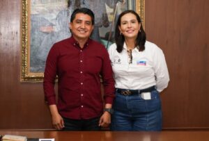 SE REÚNE MARTHA SOTO CON EL PRESIDENTE MUNICIPAL DE EZEQUIEL MONTES