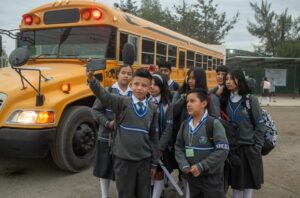 BRINDA EL MARQUÉS MÁS DE 16 MIL TRASLADOS ESCOLARES DIARIOS GRATUITOS A ESTUDIANTES