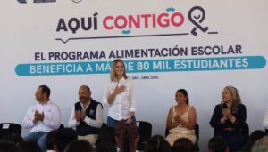 ENTREGA SEDIF MOBILIARIO Y UTENSILIOS PARA ESPACIOS ALIMENTARIOS EN SANTA ROSA JÁUREGUI