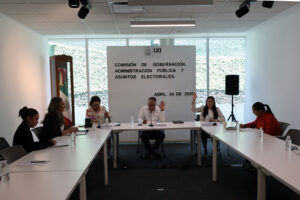 EN SESIÓN DE LA COMISIÓN DE GOBERNACIÓN, ADMINISTRACIÓN PÚBLICA Y ASUNTOS ELECTORALES, APROBARON DOS DICTÁMENES