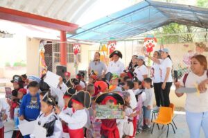 CELEBRARON EL DÍA DEL NIÑO Y LA NIÑA EN EZEQUIEL MONTES