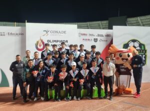 MEDALLA HISTÓRICA DE FÚTBOL QUERETANO SUB 15 EN OLIMPIADA NACIONAL 2026