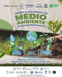 MUNICIPIO DE QUERÉTARO SE SUMA AL DÍA MUNDIAL DEL MEDIO AMBIENTE CON JORNADA DE EDUCACIÓN Y ACCIÓN AMBIENTAL