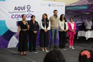 REALIZAN JORNADA “AQUÍ CONTIGO MUJERES 2026” EN TEQUISQUIAPAN.