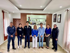 LA PRESIDENTA MUNICIPAL DE PINAL DE AMOLES, LUPITA RAMÍREZ, SOSTUVO UNA REUNIÓN DE TRABAJO CON SEBASTIÁN GRANADOS PONCE,