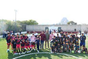 EZEQUIEL MONTES Y SEDATU ENTREGAN DOS NUEVAS CANCHAS DEL PROYECTO MUNDIAL SOCIAL EN BERNAL