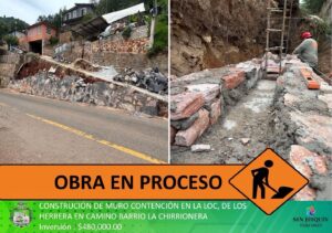EL GOBIERNO MUNICIPAL DE SAN JOAQUÍN 2024-2027 CONTINÚA TRABAJANDO EN OBRAS QUE FORTALECEN LA INFRAESTRUCTURA Y BRINDAN MAYOR SEGURIDAD A NUESTRAS COMUNIDADES.