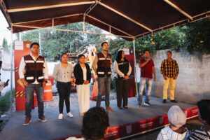 OTRO ARRANQUE DE OBRA EN LA COMUNIDAD DE LA LAJA: INICIA LA REHABILITACIÓN DE LA CALLE 25 DE DICIEMBRE.