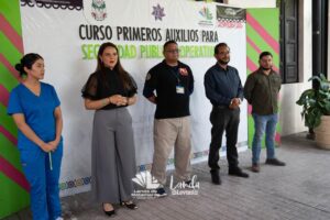 YUNI BENÍTEZ IMPULSA LA PREPARACIÓN DE LOS CUERPOS DE EMERGENCIA CON CAPACITACIÓN EN PRIMEROS AUXILIOS OPERATIVOS