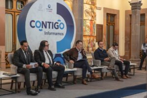 PRESENTA FISCAL GENERAL RESULTADOS DE SINERGIA POR QUERÉTARO DURANTE CAFÉ CON KURI