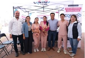 ENCABEZA LUIS NAVA JORNADA INTEGRAL DEL PROGRAMA CONTIGO Y TU BEBÉ