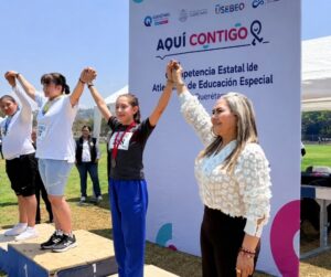 REALIZA USEBEQ COMPETENCIA ESTATAL DE ATLETISMO DE EDUCACIÓN ESPECIAL