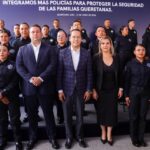 CHEPE GUERRERO DA LA BIENVENIDA A 9 NUEVOS POLICÍAS QUE FORTALECERÁN LA SEGURIDAD EN CORREGIDORA