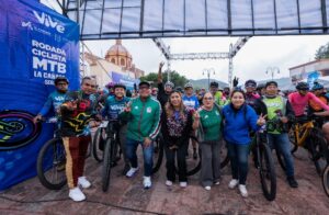CON ÉXITO, EL MARQUÉS REALIZÓ LA PRIMERA RODADA CICLISTA MTB EN LA CAÑADA