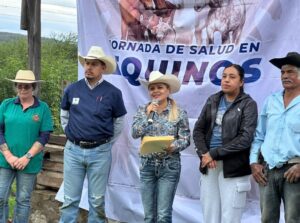 LUPITA RAMÍREZ RESPALDA LA ECONOMÍA DEL CAMPO CON JORNADA DE SALUD EQUINA GRATUITA EN PUERTO COLORADO.