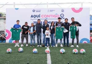 INAUGURA LUIS NAVA TORNEO “TODOS AL MUNDIAL CONTIGO”