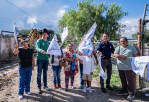 RODRIGO MONSALVO DA BANDERAZO DE ARRANQUE A OBRAS DE INFRAESTRUCTURA URBANA Y RECREATIVA EN EL MARQUÉS