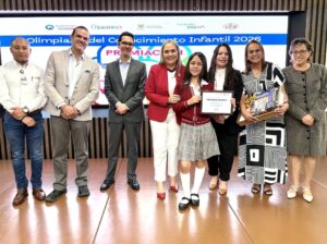 PREMIAN A GANADORES DE LA OLIMPIADA DEL CONOCIMIENTO INFANTIL 2025-2026