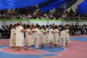 PRESIDENTE MUNICIPAL ALEJO SÁNCHEZ DE SANTIAGO ASISTE A CEREMONIA DE CLAUSURA EN LA ESCUELA PRIMARIA JOSEFA ORTIZ DE DOMÍNGUEZ