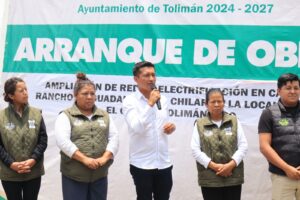 ALEJO SÁNCHEZ DA INICIO A LA AMPLIACIÓN DE LA RED DE ELECTRIFICACIÓN PARA BENEFICIAR A FAMILIAS DE EL CHILAR.