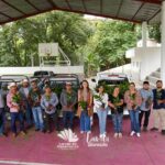 LANDA FORTALECE LA CAFETICULTURA CON LA ENTREGA DE MÁS DE MIL PLANTAS PRODUCIDAS EN EL VIVERO MUNICIPAL