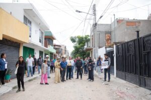 ROBERTO CABRERA PONE EN MARCHA OBRA PARA LA REHABILITACIÓN DE CALLE EN COLONIA INDECO CON 3.4 MDP DE INVERSIÓN