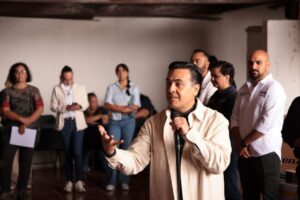 TRABAJAMOS PARA QUE LAS FAMILIAS DE SAN JUAN DEL RÍO VIVAN MEJOR: LUIS NAVA