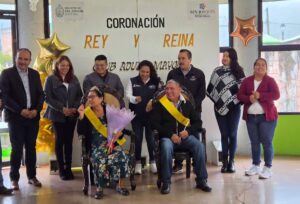 SAN JOAQUÍN CELEBRA LA CORONACIÓN DE LA REINA Y EL REY DEL CLUB DEL ADULTO MAYOR.