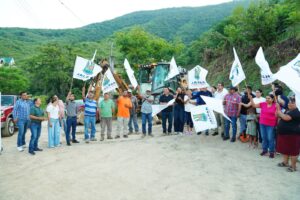 INICIAN CONSTRUCCIÓN DE RAMPA DE CONCRETO HIDRÁULICO EN LA COMUNIDAD DE EL ZAPOTE