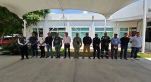 EL SECRETARIO DE SEGURIDAD PÚBLICA, LIC. RODOLFO MÉRIDA HERNÁNDEZ, ENCABEZÓ LA PRESENTACIÓN DEL PLAN OPERATIVO DE SEGURIDAD PARA LA FERIA DE LA GORDITA TOLIMÁN 2026