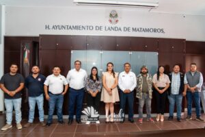 YUNI BENÍTEZ FORTALECE COORDINACIÓN CON CFE PARA IMPULSAR MEJORAS EN EL SERVICIO ELÉCTRICO DE LANDA DE MATAMOROS