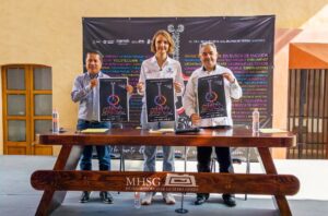 PRESENTAN EL CARTEL OFICIAL DEL 27.º FESTIVAL DE SANTIAGO EN JALPAN DE SERRA