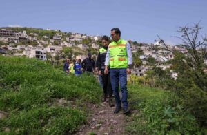 CHEPE GUERRERO RECORRE CÁRCAMOS Y DA SEGUIMIENTO A OBRAS DE REHABILITACIÓN DEL DREN CANDILES
