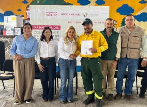 RECONOCEN LA LABOR DE BRIGADISTAS Y COMBATIENTES FORESTALES EN PINAL DE AMOLES