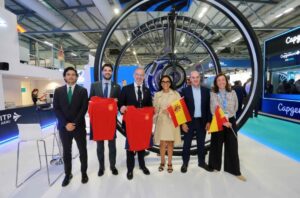 PROMUEVE MARCO DEL PRETE A QUERÉTARO EN LA FERIA AEROESPACIAL DE FARNBOROUGH