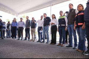 CHEPE GUERRERO Y MAURICIO KURI SUPERVISAN LA REHABILITACIÓN DE LA AVENIDA CANDILES